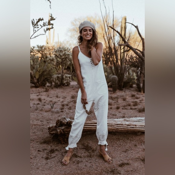 Spell Milla Strappy Jumpsuit Small - Picture 5 of 5